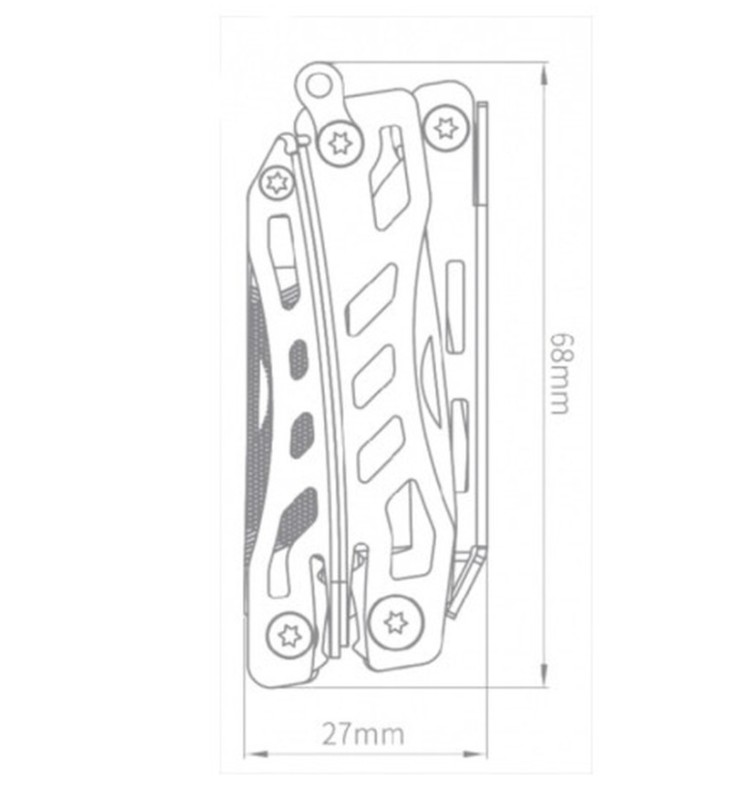 Мультитул NexTool Flagship Pro, чорний Фото 2